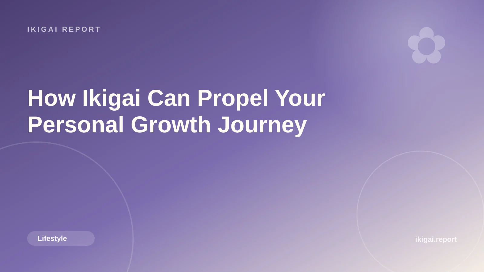 How Ikigai Can Propel Your Personal Growth Journey
